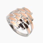 серебряное кольцо без камней 57208428